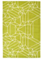 Kaleen Origami Org04-96 Lime Green Area Rug