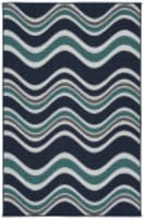 Kaleen Puerto Prt05-22 Navy Area Rug