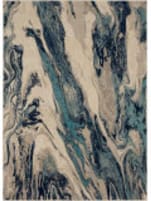Karastan Meraki Alchemist Lagoon Area Rug