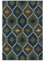 Karastan Panache Dresden Mine Indigo Area Rug