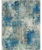 Karastan Kaleidoscope Glacial Blue Area Rug