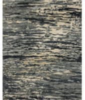 Karastan Drew and Jonathan Bowen Huron Blue Area Rug
