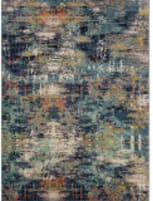 Karastan Dunes By Salt Life Low Tide Indigo Area Rug
