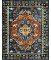 Karastan Kaleidoscope Mozambique Navy Area Rug