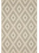 Karastan Drew and Jonathan Outdoor Oldenburg White Alyssum Area Rug