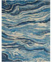 Karastan Pelican Bay By Salt Life Winward Ocean Area Rug