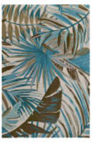 Kas Cove 3002 Ivory - Teal Area Rug