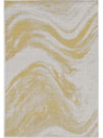 Kas Provo 5764 Ivory - Gold Strokes Area Rug