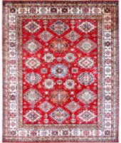 Kashee Royal Kazak Rust - Ivory 8'2'' x 9'9'' Rug