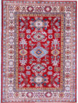 Kashee Royal Kazak Rust - Ivory 5'1'' x 6'10'' Rug