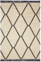 Chris Loves Julia x Loloi Alice Ali-04 Cream - Charcoal Rug