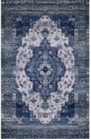 Loloi Cielo Cie-01 Ivory - Turquoise Area Rug