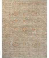 Loloi Heritage Her-06 Aqua - Terracotta Area Rug