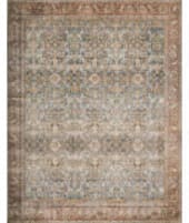 Loloi II Layla Lay-04 Ocean - Rust Area Rug