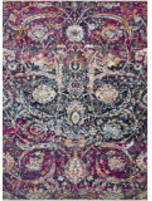 Loloi Silvia Sil-05 Midnight - Fuchsia Area Rug