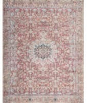 Loloi II Wynter WYN-05 Tomato - Teal Area Rug