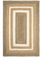 Lr Resources Classic Jute 81208 Gray - Bleach Natural Area Rug