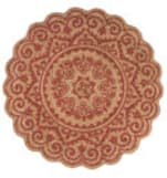 Lr Resources Synergy 54125RED  Area Rug