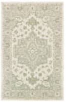 Lr Resources Modern Traditions 81289 Sea Green - Gray Area Rug