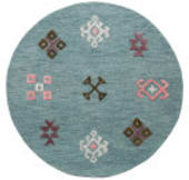 Lr Resources Vibrance 03571IBL  Area Rug