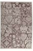 Mat Orange Baroque Antique White/Brown Area Rug