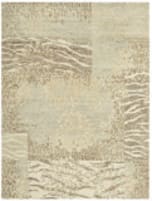 Nairamat Rugs Broken Petal 80 Knot Pw Nude Mist Area Rug