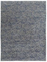 Nairamat Rugs Cabbage 100 Knot Blue Area Rug