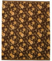 Nairamat Rugs Poppy 80 Knot Brown Area Rug