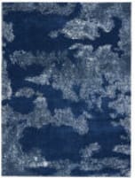 Nourison Etchings Etc03 Blue Area Rug