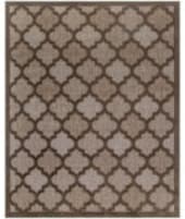 Nourison Home Easy Care Nes01 Brown Area Rug