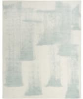 Nourison Home Harmony Hay02 Ivory Aqua Area Rug