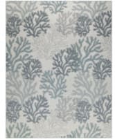 Nourison Home Garden Oasis Goa05 Blue Area Rug