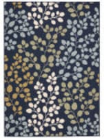 Nourison Carribean Crb01 Navy Area Rug