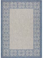 Nourison Country Side CTR03 Ivory Blue Area Rug