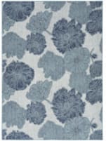 Nourison Home Garden Oasis Goa04 Blue Area Rug