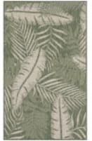 Nourison Home Garden Oasis Goa02 Green Ivory Area Rug