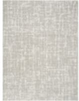 Nourison Home Modern Shag Mmd06 Grey Ivory Area Rug