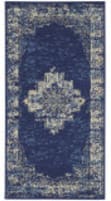 Nourison Grafix GRF14 Navy Blue Area Rug