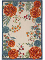 Nourison Home Aloha Alh32 Ivory Multicolor Area Rug