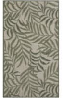 Nourison Home Garden Oasis Goa01 Ivory Green Area Rug
