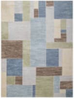 Nourison Home Astra Machine Washable Asw09 Blue Green Multi Area Rug