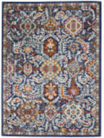 Nourison Passion PSN32 Blue - Multicolor Area Rug