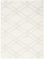 Nourison Home Modern Shag Mmd03 Ivory Beige Area Rug