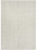 Nourison Home Washable Decor Wsd11 Cream Blue Area Rug