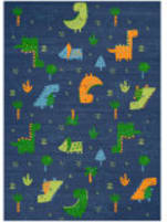 Nourison Home Imagination Ima16 Navy Multicolor Area Rug