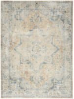 Nourison Home Astra Machine Washable Asw12 Beige Blue Area Rug