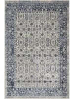 Nourison Malta Mai04 Ivory Blue Area Rug