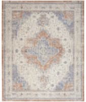Nourison Home Nourison Essentials Persian Nre07 Beige Blue Area Rug