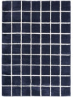 DKNY West End Ave Wte01 Navy Ivory Area Rug