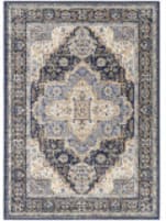 Nourison Home Nourison Essentials Persian Nre07 Navy Area Rug